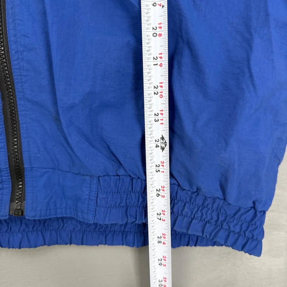 Ocean Pacific Windbreaker Jacket Blue‎ Vintage 90s Surf Pink Logo XL